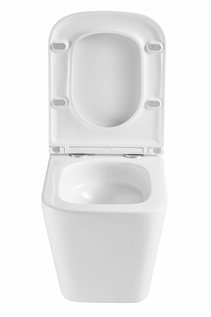 Подвесной унитаз безободковый Terminus Ватикан Monolit 490х340 белый Рязань - фото 7