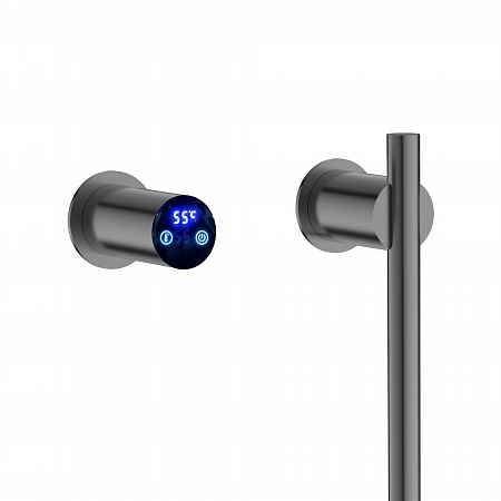 Рондо П2 350х760 электро Полотенцесушитель TERMINUS Оружейная сталь Рязань - фото 4