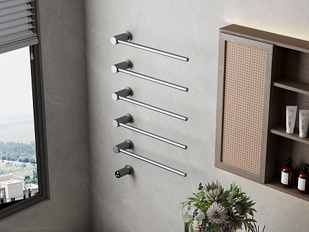 Аккорд П5 500х800 электро Полотенцесушитель TERMINUS Оружейная сталь Рязань - фото 5 Аккорд П5 500х800 электро Полотенцесушитель TERMINUS Оружейная сталь Рязань - фото 5