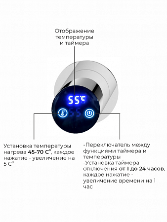 Аккорд П5 500х800 электро Полотенцесушитель TERMINUS Нержавеющая сталь Рязань - фото 4 Аккорд П5 500х800 электро Полотенцесушитель TERMINUS Нержавеющая сталь Рязань - фото 4