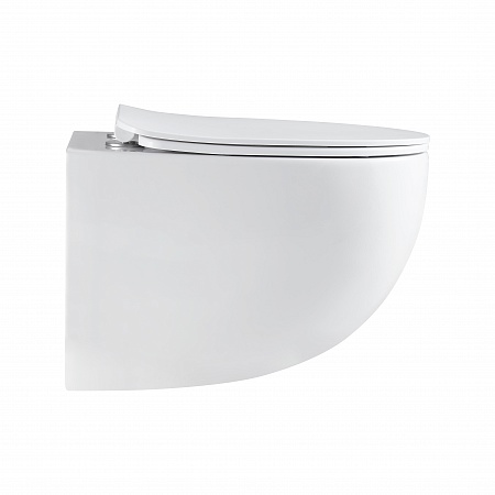 Подвесной унитаз безободковый Terminus Енисей Monolit 560х390 белый Рязань - фото 4