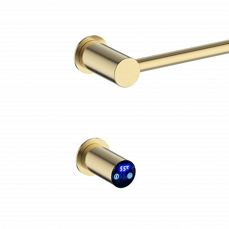 Аккорд П5 500х800 электро Полотенцесушитель TERMINUS Брашированное золото Рязань - фото 3